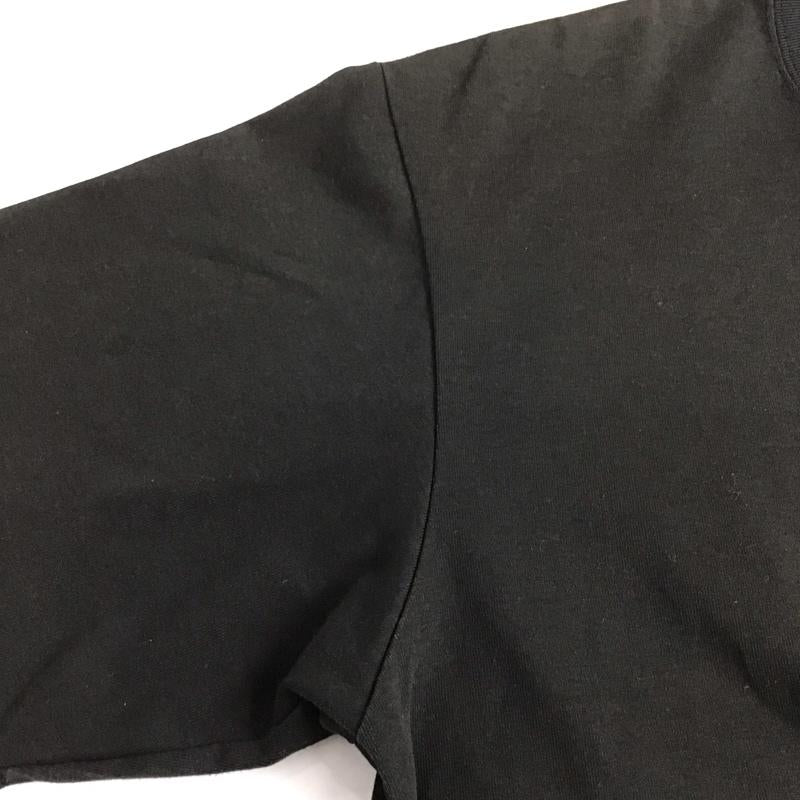 ザノースフェイス THE NORTH FACE Tシャツ 半袖 nt32350 ショートスリーブバックスクエアーロゴティー 半袖カットソー プリントTシャツ XL ロゴ、文字 黒 / ブラック /  メンズ USED 古着 中古 10109773