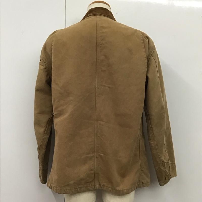カーハート Carhartt ジャケット、上着 ジャケット、ブレザー 80s 100years 赤キルティング 古着 ヴィンテージ 前ボタンジャケット ロゴ、文字 ベージュ / ベージュ /  メンズ USED 古着 中古 10119232