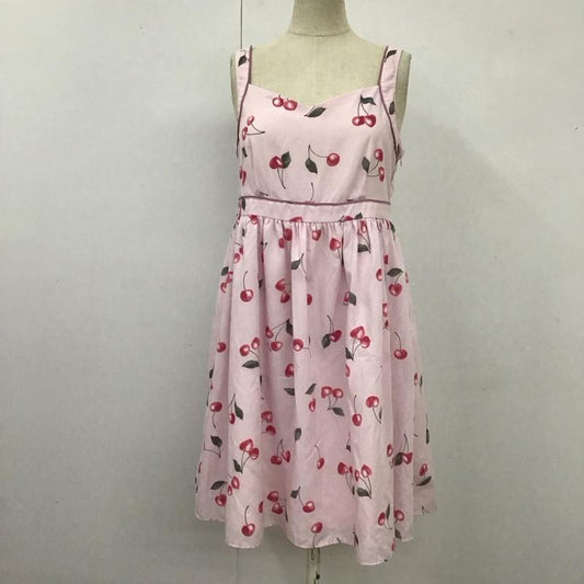 ミルク MILK ワンピース ひざ丈スカート ノースリーブワンピース ロングワンピース フレアワンピース プリント マルチカラー / マルチカラー /  レディース USED 古着 中古 10114485