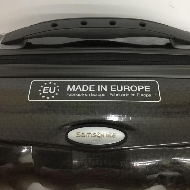 サムソナイト Samsonite スーツケース、トランク スーツケース、トランク 53449 COSMOLITE 36L コスモライト 機内持ち込み 無地 黒 / ブラック /  メンズ USED 古着 中古 10132264