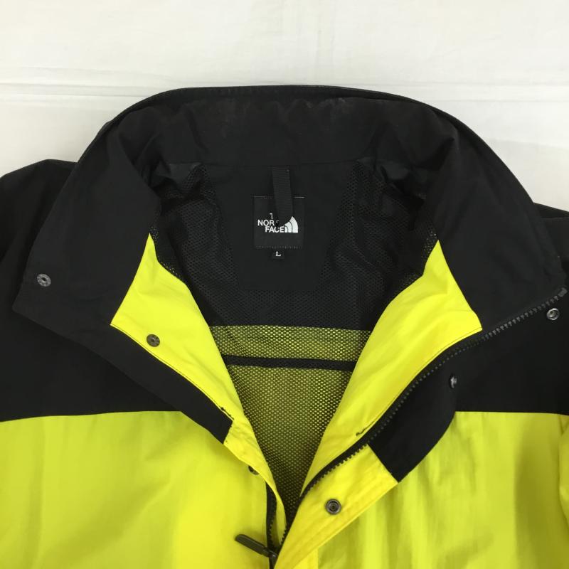 ザノースフェイス THE NORTH FACE ジャケット、上着 ジャンパー、ブルゾン NP21835 ハイドレナウィンドジャケット L ロゴ、文字 黄 / イエロー / X 黒 / ブラック /  メンズ USED 古着 中古 10151169