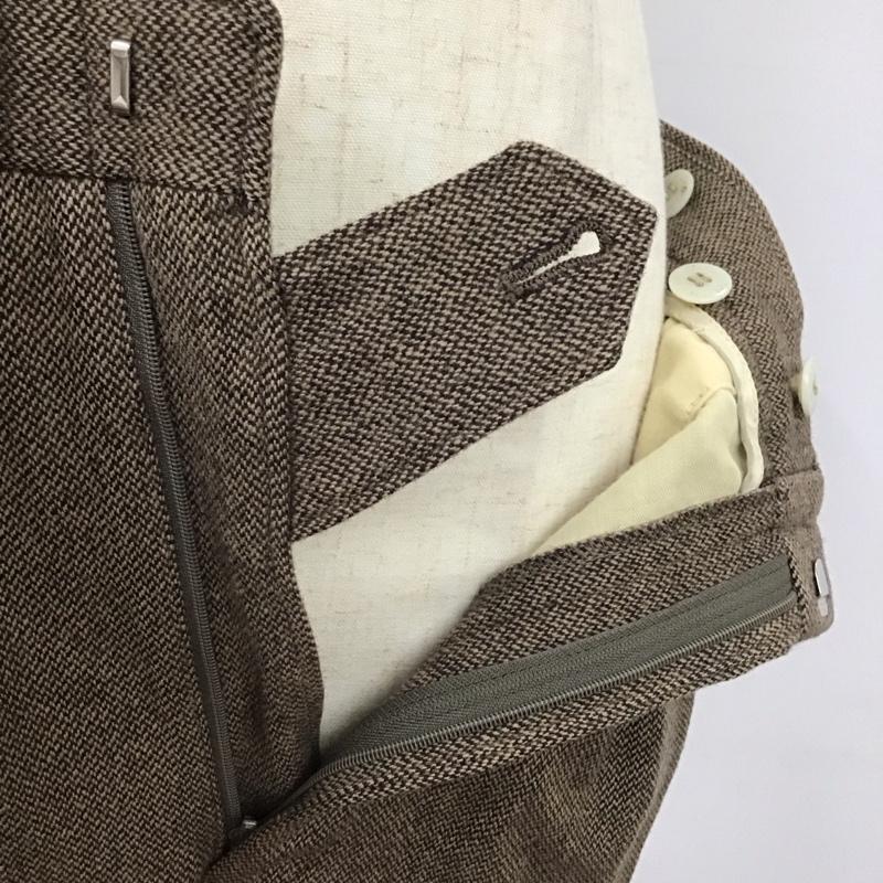 ポロバイラルフローレン Polo by RALPH LAUREN パンツ スラックス スラックスパンツ カジュアルパンツ ワイドパンツ センタータックパンツ 無地 茶 / ブラウン /  メンズ USED 古着 中古 10112071