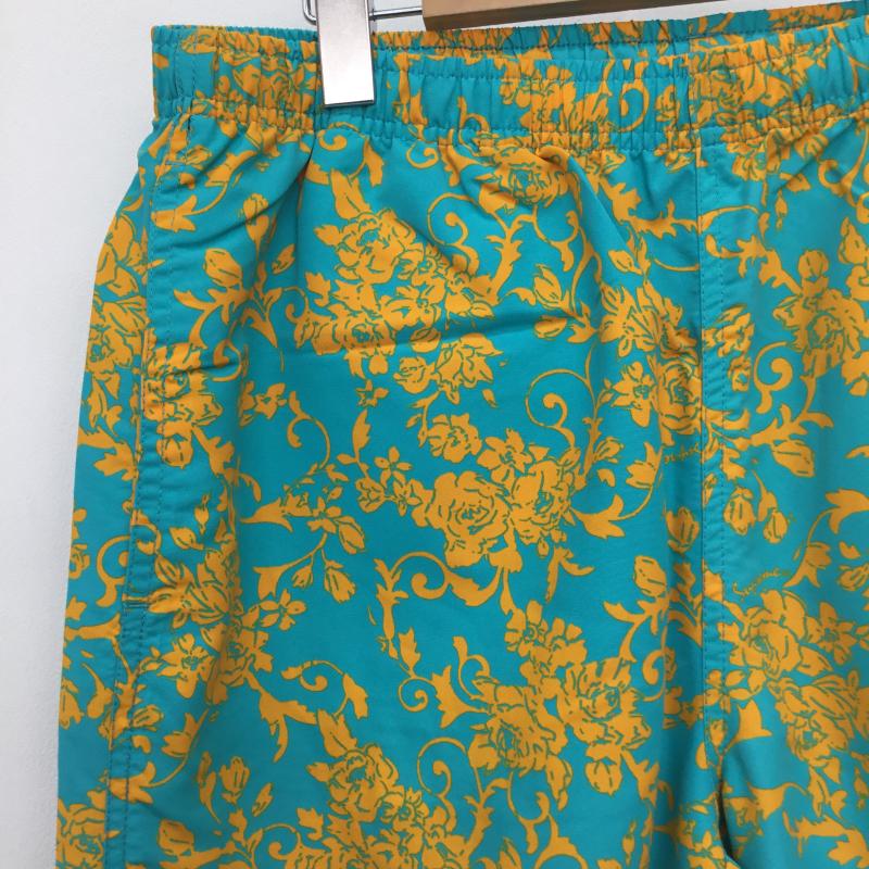 シュプリーム Supreme パンツ ワークパンツ、ペインターパンツ 20SS Warm Up Pants in a Teal Floral pattern M 総柄 青 / ブルー / X 橙 / オレンジ /  メンズ USED 古着 中古 10150832