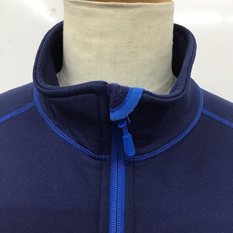 エルエルビーン L.L.Bean ジャケット、上着 ジャンパー、ブルゾン ジップアップジャケット ジャンパー ジャケット カジュアルジャケット アウター XL ロゴ、文字 青 / ブルー /  メンズ USED 古着 中古 10122796