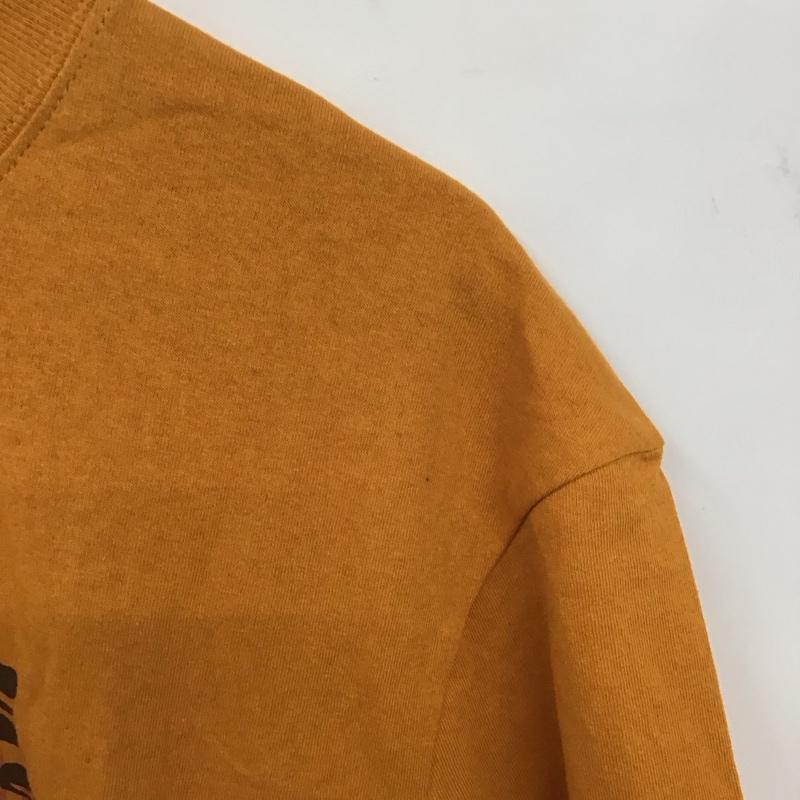 デウスエクスマキナ DEUS EX MACHINA Tシャツ 半袖 dmp238715b 半袖Tシャツ プリントTシャツ M プリント 橙 / オレンジ /  メンズ USED 古着 中古 10130741