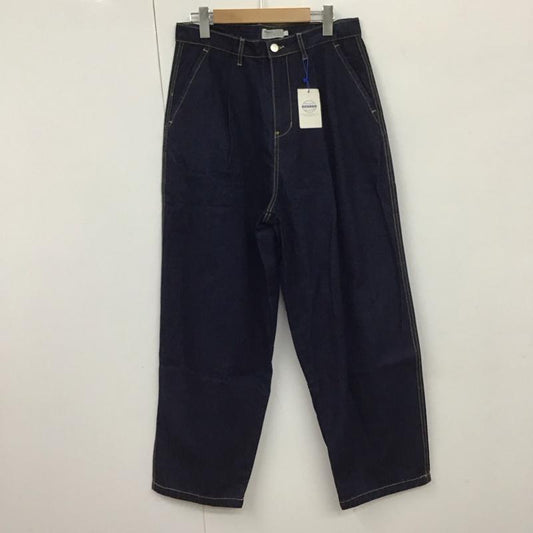 古着 USED パンツ デニム、ジーンズ デニムパンツ ワイドパンツ カジュアルパンツ buttbill L 無地 インディゴ / インディゴ /  メンズ USED 古着 中古 10130691