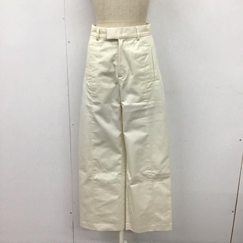 ジーナシス JEANASIS パンツ チノパン JS050548MC ストレートパンツ FREE 無地 オフホワイト / オフホワイト /  レディース USED 古着 中古 10123090