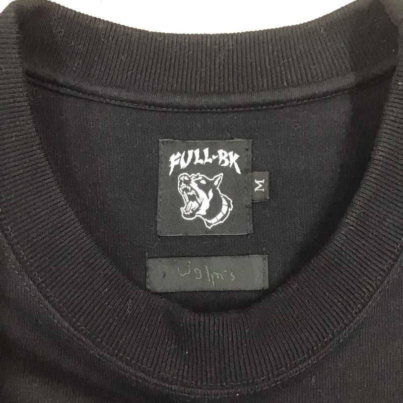 フルビーケー FULL-BK Tシャツ 半袖 90864398 半袖Tシャツ JohnsByJOHNNYコラボ 人類Tシャツ プリントTシャツ M ロゴ、文字 黒 / ブラック /  メンズ USED 古着 中古 10111676