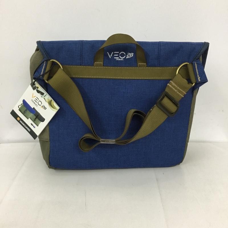 古着 USED ショルダーバッグ ショルダーバッグ VEO TRAVEL 28 カメラバッグ ミラーレスカメラ VANGUARD タグ付き ロゴ、文字 青 / ブルー / X カーキ / カーキ /  メンズ USED 古着 中古 10128597