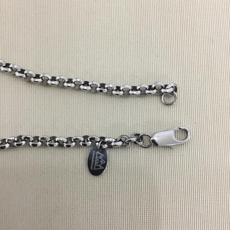 サード SAAD アクセサリー ネックレス、ペンダント チェーン 無地 銀 / シルバー /  メンズ USED 古着 中古 10149678