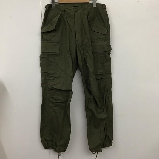 アボンタージ A VONTADE パンツ ワークパンツ、ペインターパンツ ミリタリーパンツ ワイドパンツ カジュアルパンツ ストレートパンツ S 無地 カーキ / カーキ /  メンズ USED 古着 中古 10119504