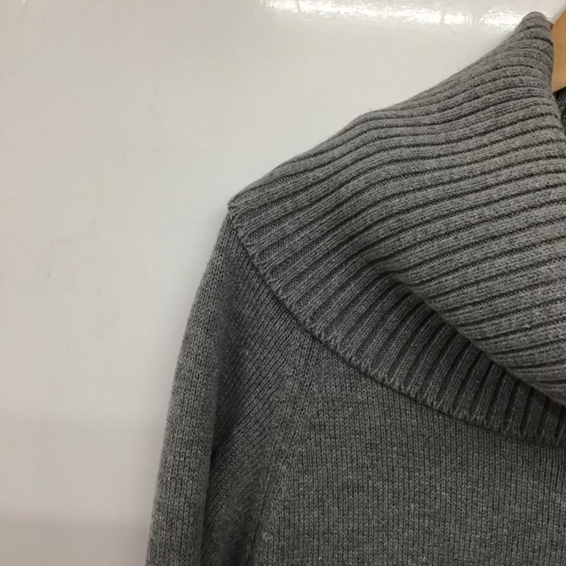 スピック＆スパン Spick & Span ニット、セーター 長袖 23-080-200-5360-3-0 タートルネック 無地 灰 / グレー /  レディース USED 古着 中古 10142012