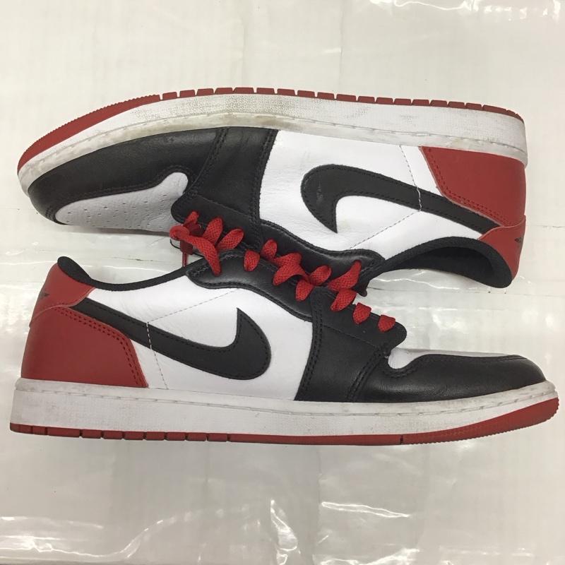 ナイキ NIKE スニーカー スニーカー CZ0790-106 AIR JORDAN 1 LOW OG 29cm 29.0cm ロゴ、文字 白 / ホワイト / X 黒 / ブラック / X 赤 / レッド /  メンズ USED 古着 中古 10113418