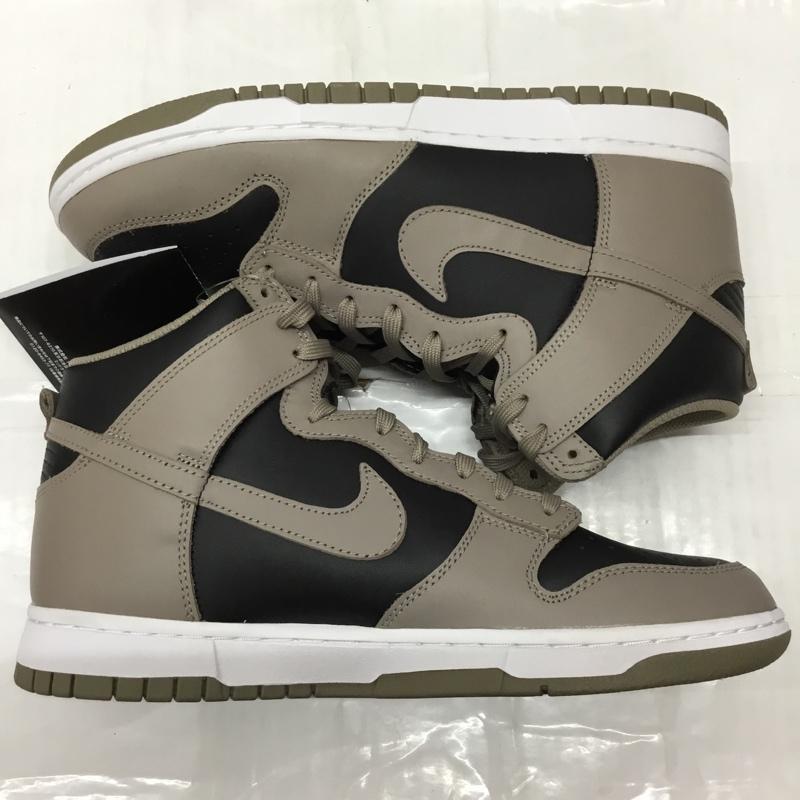 ナイキ NIKE スニーカー スニーカー DD1869 002 WMNS DUNK HIGH 27.5cm 箱有 27.5cm ロゴ、文字 黒 / ブラック / X 灰 / グレー /  メンズ USED 古着 中古 10111980