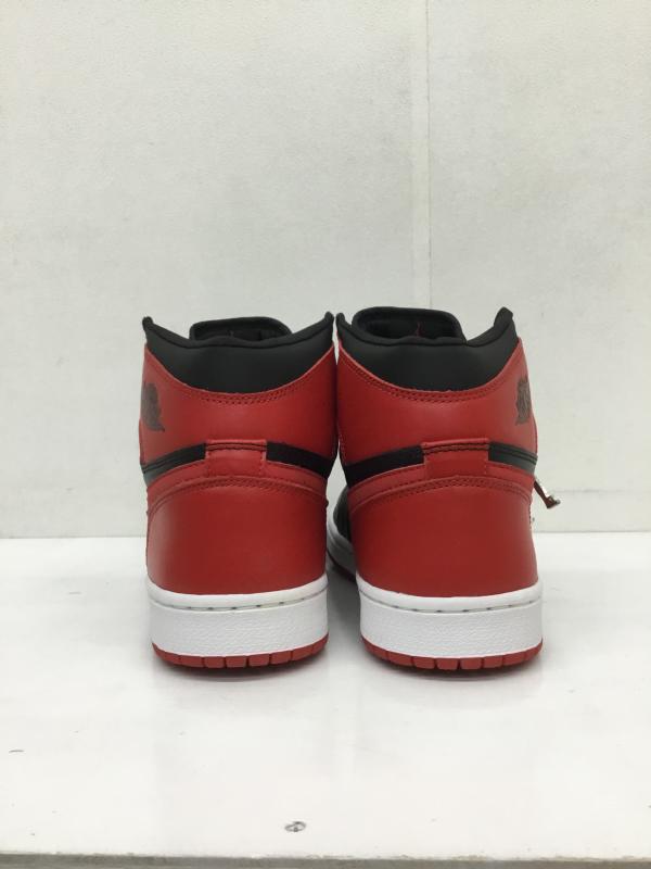 ナイキ NIKE スニーカー スニーカー 136066 061 AIR JORDAN 1 RETRO 00s ナイキ 27.0cm ロゴ、文字 赤 / レッド /  メンズ USED 古着 中古 10110111
