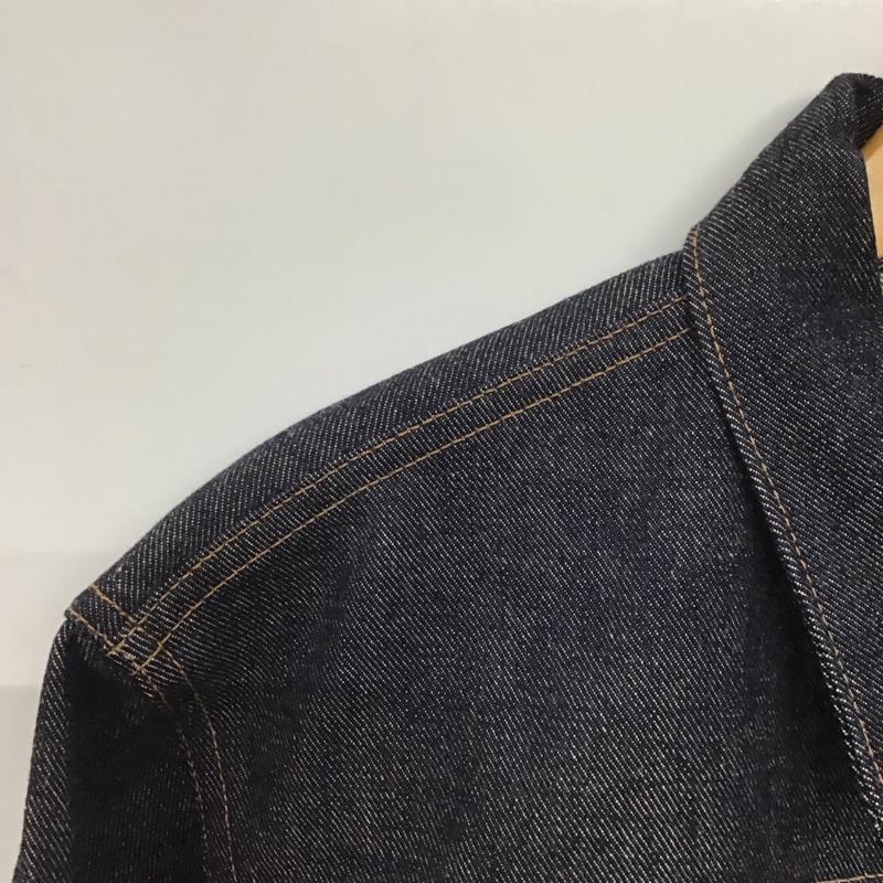 ラングラー Wrangler ジャケット、上着 ジャケット、ブレザー 11mj 復刻 日本製 デニムジャケット Gジャン 40 ロゴ、文字 インディゴ / インディゴ /  メンズ USED 古着 中古 10143227