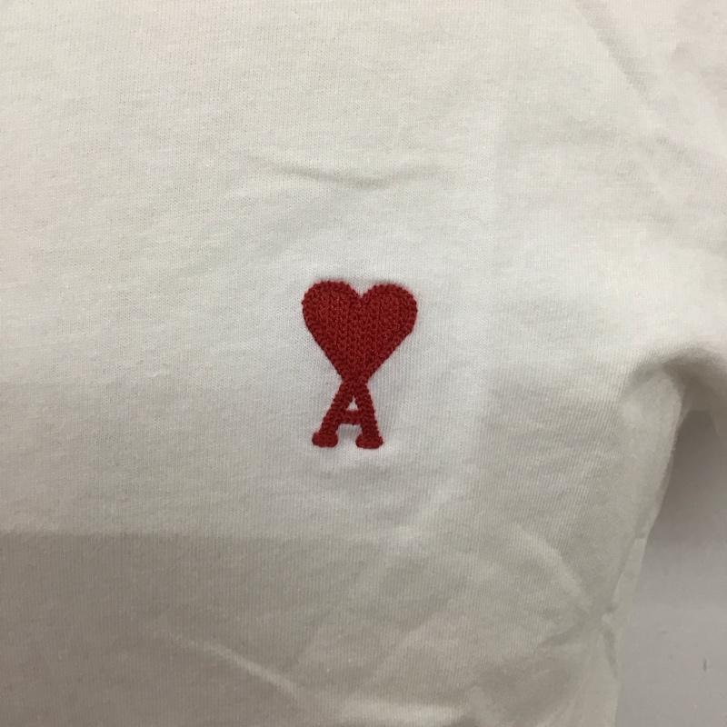 アミ ami Tシャツ 半袖 M 無地 白 / ホワイト /  メンズ USED 古着 中古 10128253