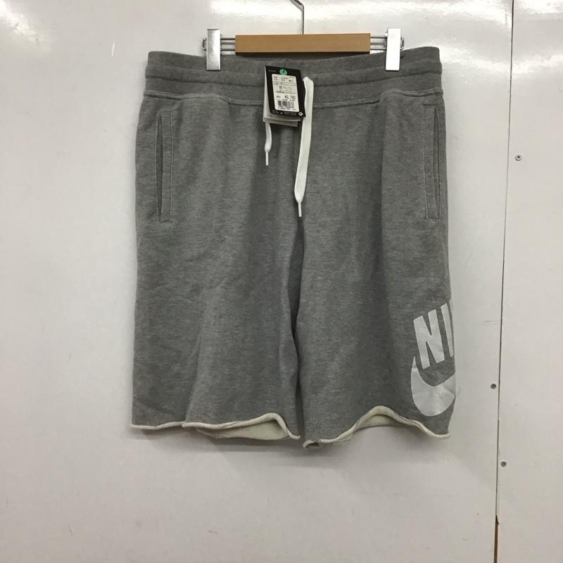 ナイキ NIKE パンツ ショートパンツ ハーフパンツ ショートパンツ カジュアルパンツ スウェットパンツ XXL ロゴ、文字 灰 / グレー /  メンズ USED 古着 中古 10150865