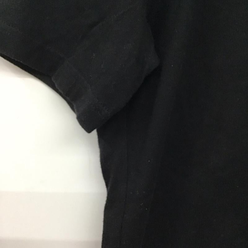 バーバリーロンドン Burberry London Tシャツ 半袖 半袖カットソー プリントTシャツ クルーネックカットソー M ロゴ、文字 黒 / ブラック /  メンズ USED 古着 中古 10141722