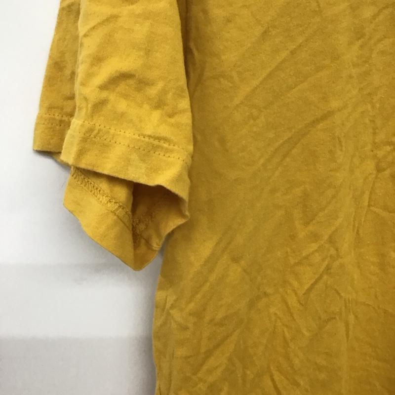 パタゴニア patagonia Tシャツ 半袖 39151sp18 半袖カットソー プリントTシャツ クルーネックカットソー M ロゴ、文字 黄 / イエロー /  メンズ USED 古着 中古 10140962