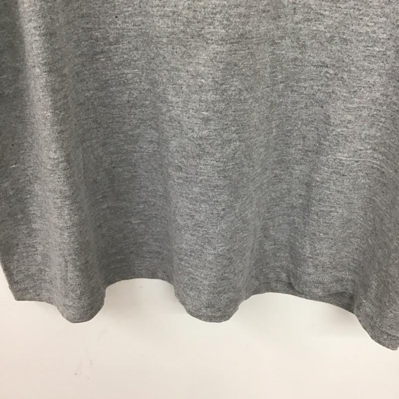 古着 USED Tシャツ 半袖 半袖カットソー プリントTシャツ クルーネックカットソー L ロゴ、文字 灰 / グレー /  メンズ USED 古着 中古 10148013