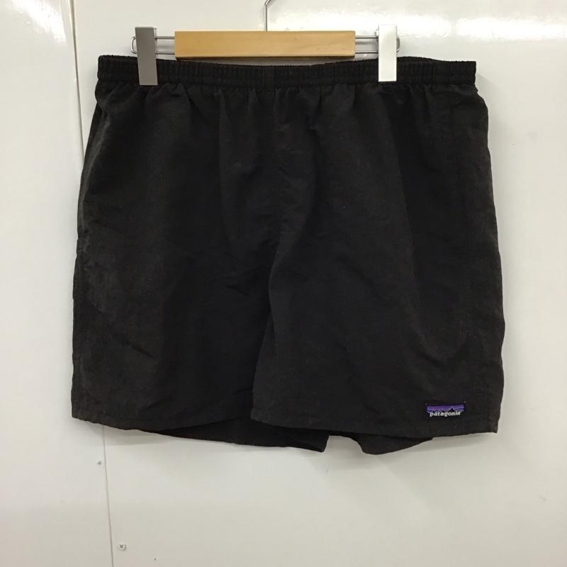 パタゴニア patagonia パンツ ショートパンツ STY57021 SP20 バギーズショーツ ナイロン L ロゴ、文字 黒 / ブラック /  メンズ USED 古着 中古 10113944