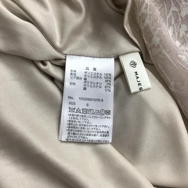 マジェスティックレゴン MAJESTIC LEGON ワンピース ロングスカート ロングワンピース フレアスカート フリル S 総柄 マルチカラー / マルチカラー /  レディース USED 古着 中古 10134220