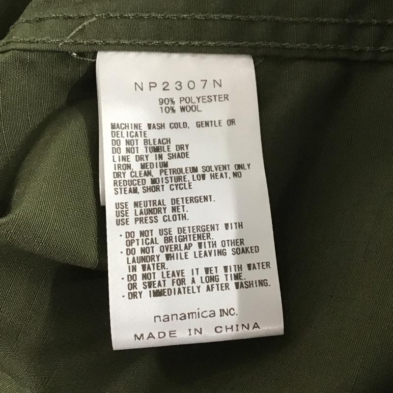 ザ ノースフェイス パープルレーベル THE NORTH FACE PURPLE LABEL ベスト ベスト np2307n PolyesterWoolRipstopTrailVest ノースリーブベスト S ロゴ、文字 カーキ / カーキ /  メンズ USED 古着 中古 10131311