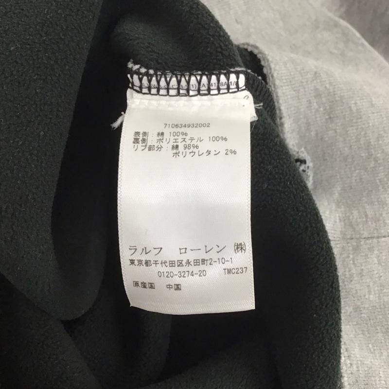 ポロラルフローレン POLO RALPH LAUREN トレーナー 長袖 長袖トレーナー スウェット クルーネック プルオーバー S ロゴ、文字 灰 / グレー /  メンズ USED 古着 中古 10140664