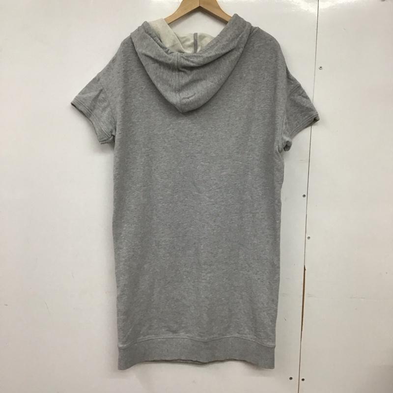 トミーヒルフィガー TOMMY HILFIGER ワンピース ミニスカート S 無地 灰 / グレー /  レディース USED 古着 中古 10151192