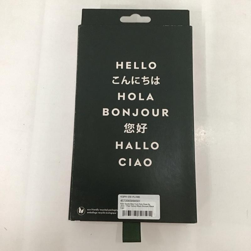 ケイトスペード Kate Spade ファッション小物 ファッション小物 KSIPH-256-PLVMB iPhone14 Plus iPhoneケース 手帳型 無地 桃 / ピンク /  レディース USED 古着 中古 10124308