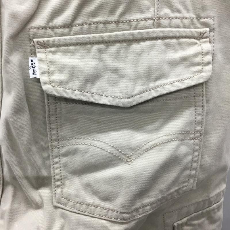 リーバイス Levi s パンツ ショートパンツ ハーフパンツ ショートパンツ カジュアルパンツ 29インチ 無地 ベージュ / ベージュ /  メンズ USED 古着 中古 10108728