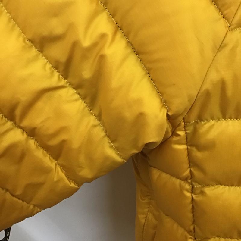 バートン BURTON ジャケット、上着 ジャンパー、ブルゾン ジップアップジャケット ダウンジャケット カジュアルジャケット アウター M ロゴ、文字 黄 / イエロー /  メンズ USED 古着 中古 10106698