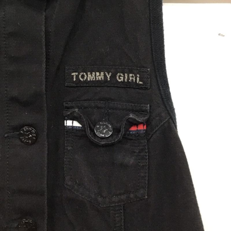 トミーガール tommy girl ワンピース・ドレス・オールインワン ワンピース・ドレス・オールインワン オールインワン ノースリーブ S ロゴ、文字 黒 / ブラック /  レディース USED 古着 中古 10146494