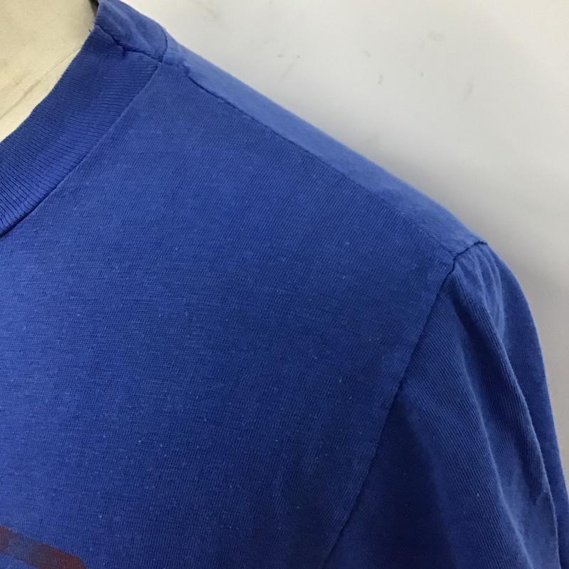 ライトニング ボルト Lightning Bolt Tシャツ 半袖 クルーネック M プリント 青 / ブルー /  メンズ USED 古着 中古 10121341