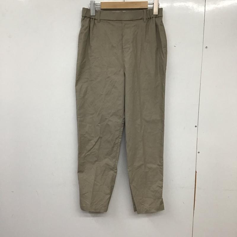 スタディオクリップ studio CLIP パンツ サルエルパンツ RM247005-1 ヒンヤリサブリナパンツ 接触冷感 M 無地 茶 / ブラウン /  レディース USED 古着 中古 10138933