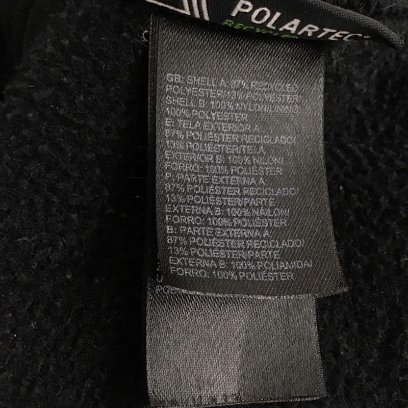 ザノースフェイス THE NORTH FACE ジャケット、上着 ジャケット、ブレザー ジップアップジャケット アウター フリースジャケット L ロゴ、文字 黒 / ブラック /  メンズ USED 古着 中古 10138875