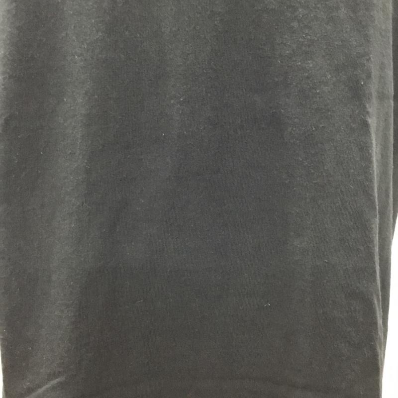 テンダーロイン TENDERLOIN Tシャツ 半袖 半袖カットソー プリントTシャツ クルーネックカットソー L ロゴ、文字 黒 / ブラック /  メンズ USED 古着 中古 10115155