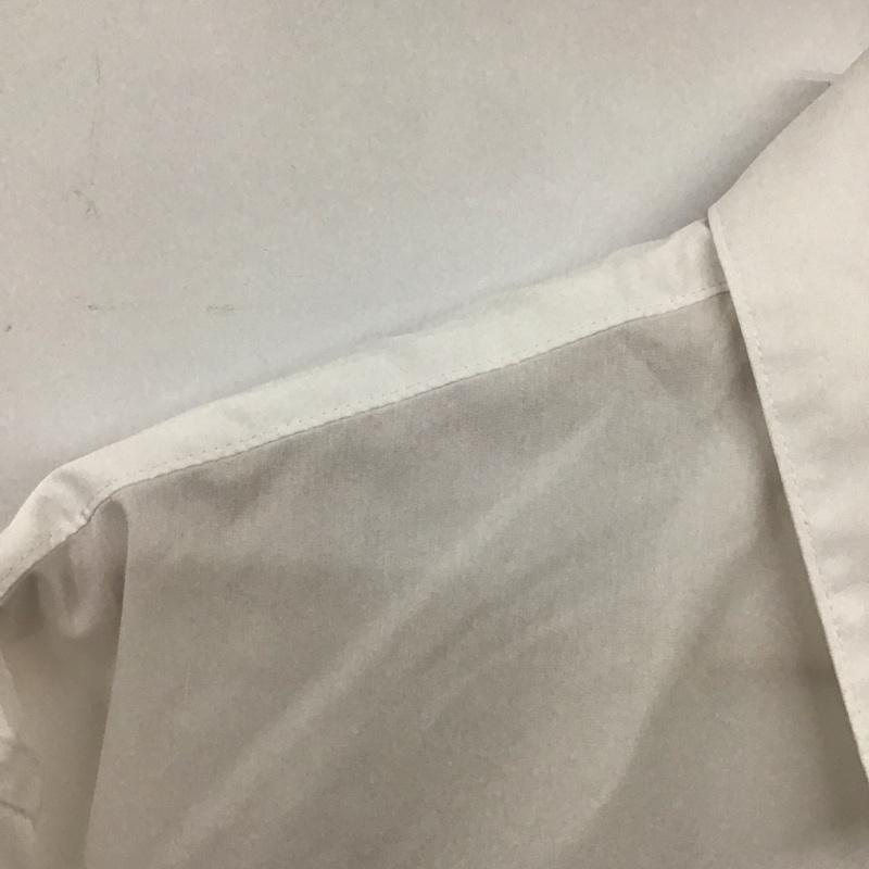 ジーユー GU シャツ、ブラウス 長袖 331-357030 アンダーカバー長袖ブロードシャツ 長袖シャツ L 無地 白 / ホワイト /  メンズ USED 古着 中古 10132892