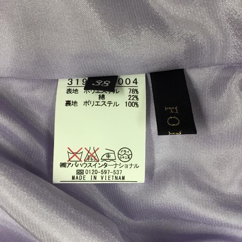 フォンセ FONCE スカート ミニスカート ミニスカート スクエアスカート タイトスカート バックスリット 38 無地 桃 / ピンク /  レディース USED 古着 中古 10114901