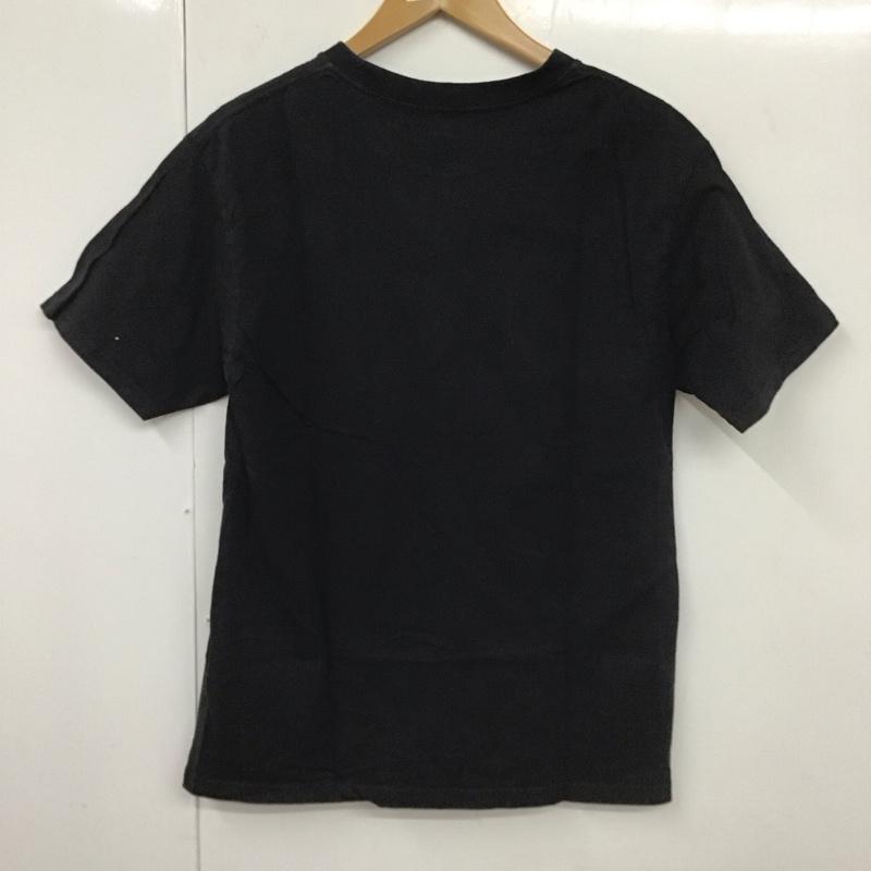 フラボア FRAPBOIS Tシャツ 半袖 半袖カットソー プリントTシャツ クルーネックカットソー M プリント 黒 / ブラック /  メンズ USED 古着 中古 10131383
