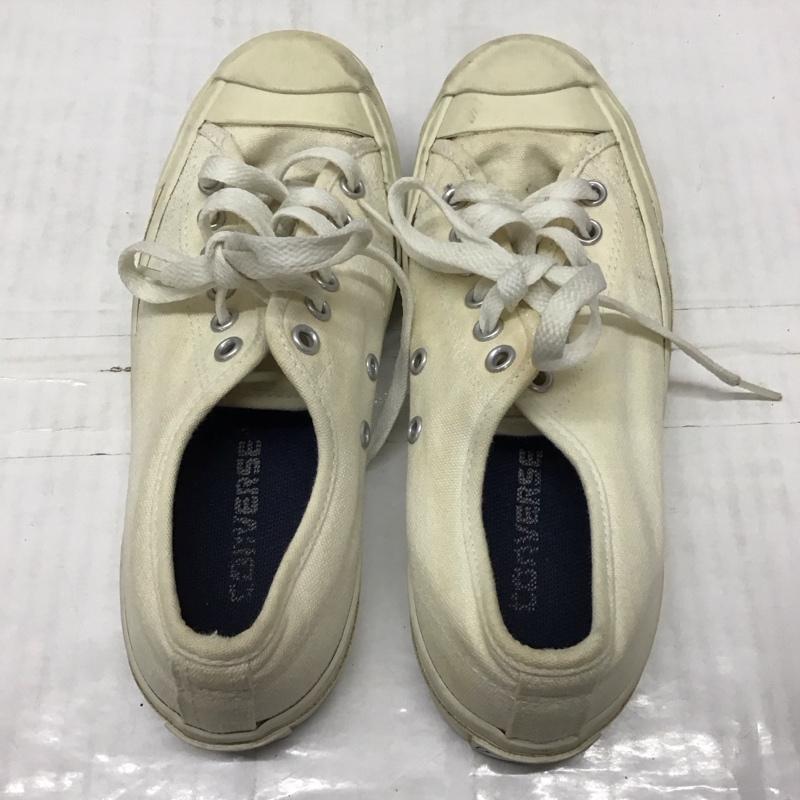 コンバース CONVERSE スニーカー スニーカー 1R193 JACK PURCELL ジャックパーセル 23.5cm 23.5cm ロゴ、文字 白 / ホワイト /  レディース USED 古着 中古 10118789