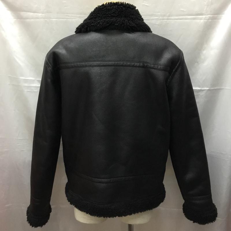 ザラ ZARA ジャケット、上着 ジャンパー、ブルゾン ジップアップジャケット ジャンパー ジャケット カジュアルジャケット アウター L 無地 黒 / ブラック /  メンズ USED 古着 中古 10108269