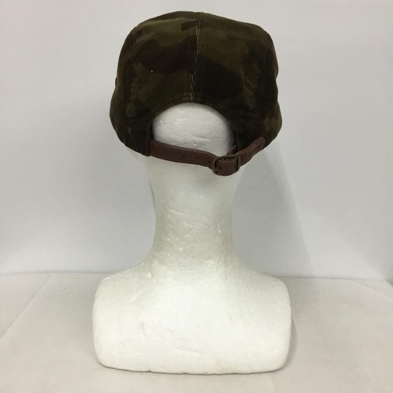 シュプリーム Supreme 帽子 キャップ Corduroy Camp Cap ボックスロゴ 迷彩 カモ柄 ロゴ、文字 茶 / ブラウン /  メンズ USED 古着 中古 10145788