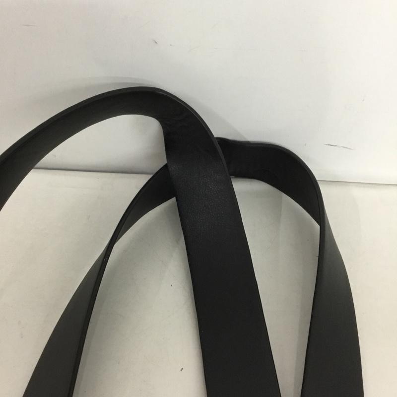 ザラ ZARA トートバッグ トートバッグ 3393 520 800 フェイクレザー 無地 黒 / ブラック /  メンズ USED 古着 中古 10145484