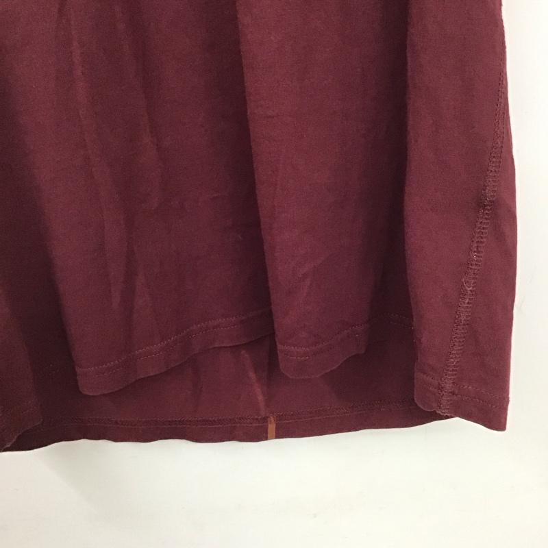 キーン KEEN Tシャツ 半袖 M プリント えんじ / ワインレッド /  レディース USED 古着 中古 10136649