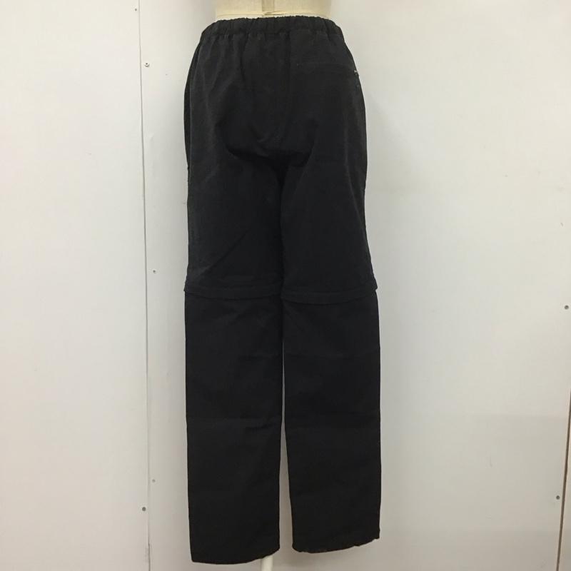 ザノースフェイス THE NORTH FACE パンツ ワークパンツ、ペインターパンツ ntw57054 TREKCONVERTIBLEPANT ワイドパンツ カジュアルパンツ M ロゴ、文字 黒 / ブラック /  レディース USED 古着 中古 10112812