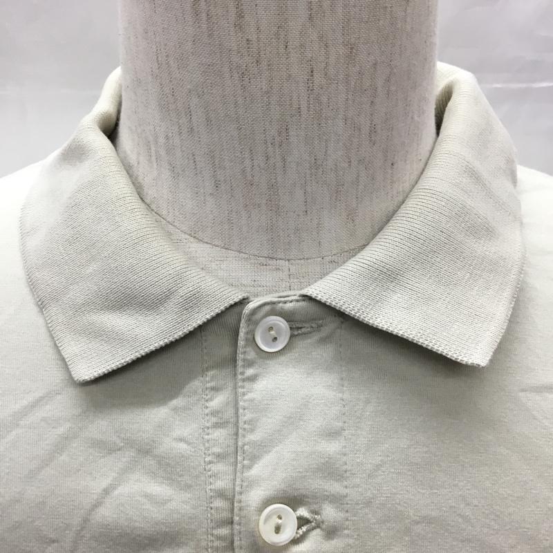 ラコステ LACOSTE ポロシャツ 長袖 ワニ 5191L 5 ワンポイント ベージュ / ベージュ /  メンズ USED 古着 中古 10111399