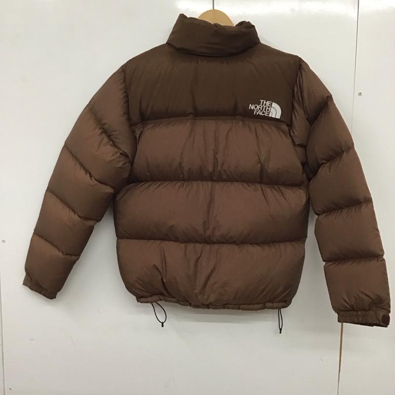 ザノースフェイス THE NORTH FACE ジャケット、上着 ジャケット、ブレザー nd92234 ヌプシジャケット ダウンジャケット アウター S ロゴ、文字 茶 / ブラウン /  メンズ USED 古着 中古 10136128