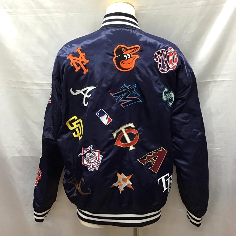 エフシーレアルブリストル F.C.Real Bristol ジャケット、上着 ジャンパー、ブルゾン mm23-ny-1f12 FANATIC L ロゴ、文字 紺 / ネイビー /  メンズ USED 古着 中古 10122071